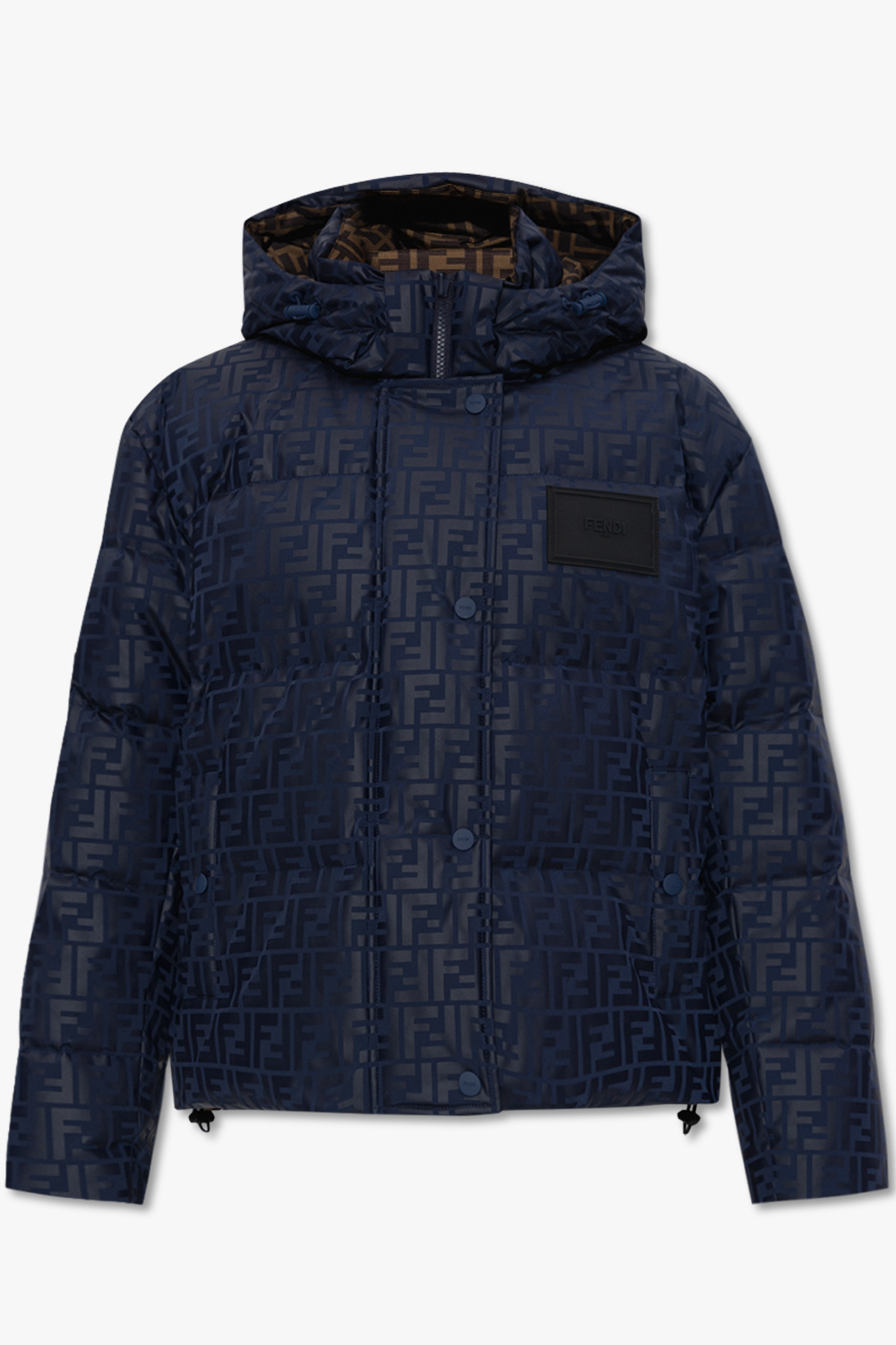 ブルゾン Fendi Reversible Patchwork Silk Bomber FENDI Fendi Reversible Patchwork Silk Bomber